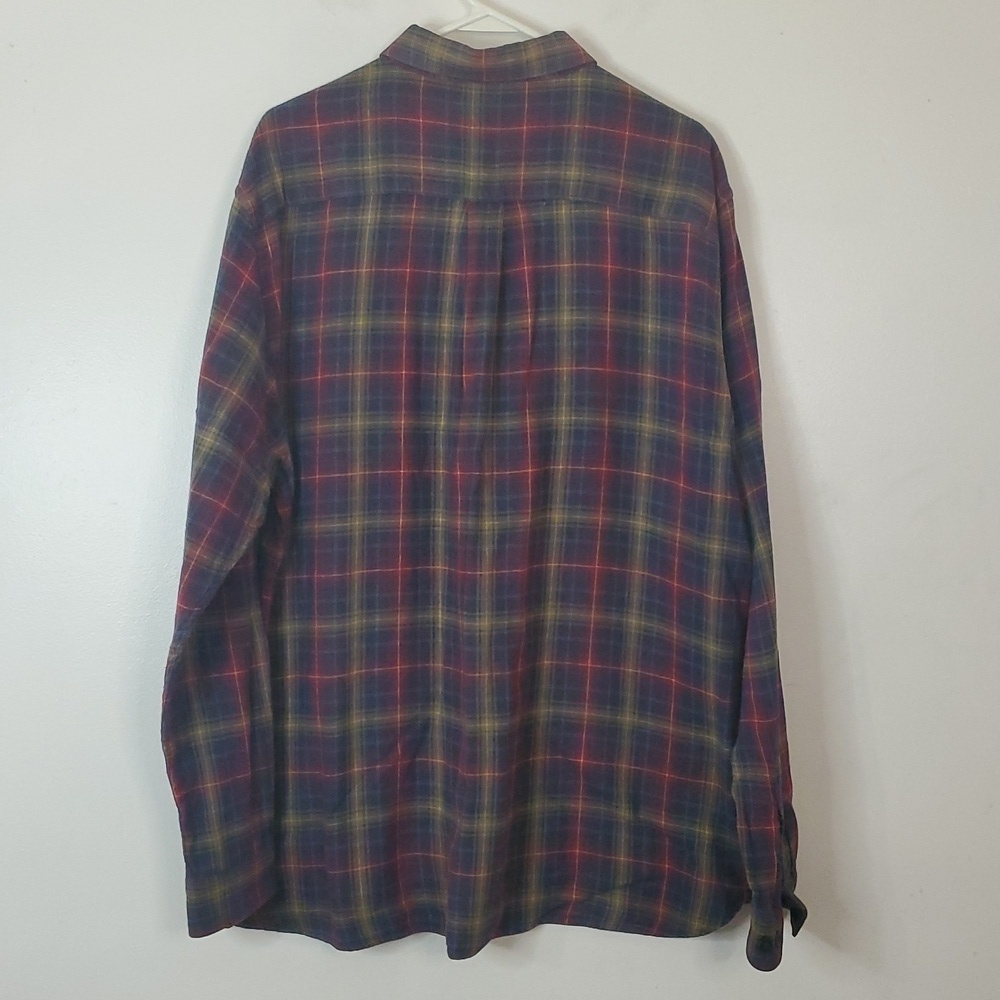 Carbon2Cobalt Mens Plaid Flannel Size Extra Large Lined Cotton Lumberjack Preppy - Picture 6 of 10